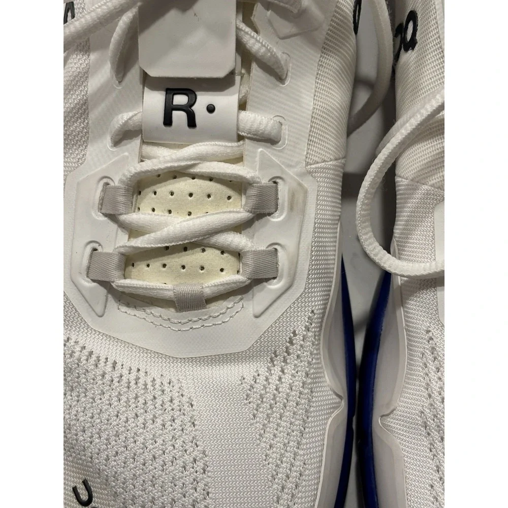On THE ROGER Pro White / Indigo Tennis Shoes - 48.98721 Men's Size 11
